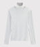 Women's Iconic Cotton Polo Neck BELUGA CHINE grey