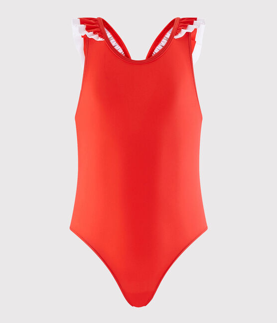 Girls' One-Piece Recycled Swimsuit SIGNAL