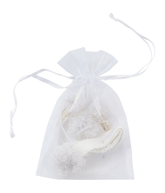 Pack of Hair Accessories MARSHMALLOW white/DORE yellow
