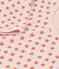 Girls' Tube Knit Cotton Nightdress SALINE pink/MULTICO white