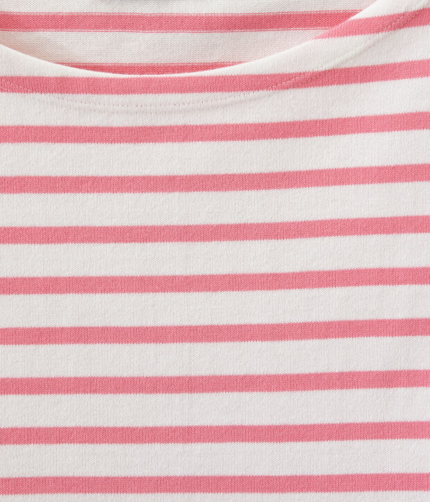 Iconic breton white/pink