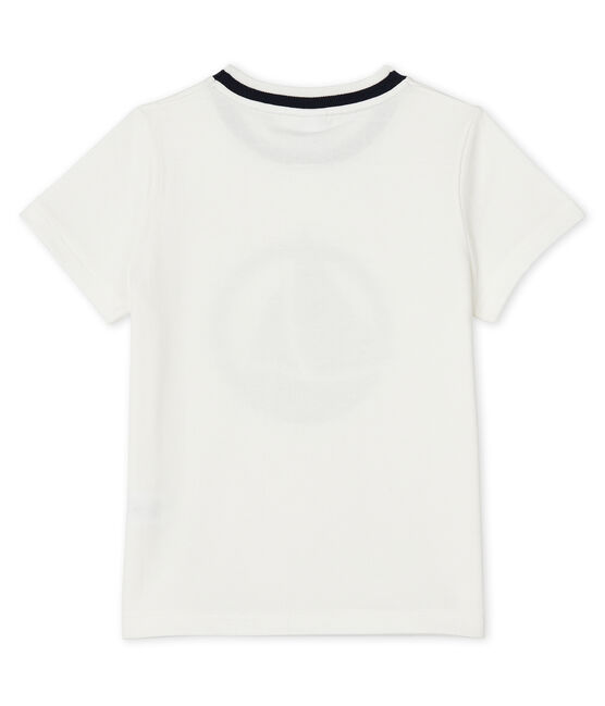 Boys' Short-sleeved T-shirt MARSHMALLOW white