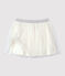 Girls' Tulle Skirt MARSHMALLOW white/ARGENT grey