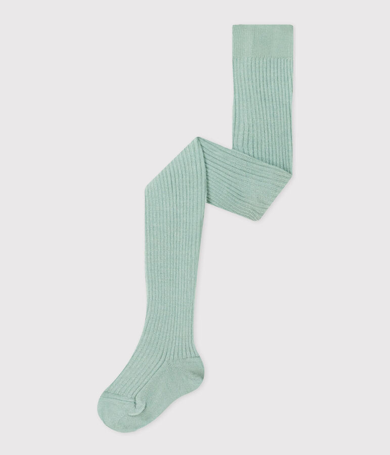 Babies' Woollen Tights green