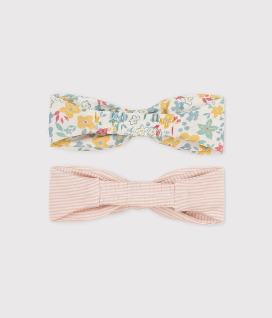 Babies' Floral Cotton Headbands - 2-Pack variante 1