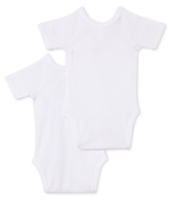 Newborn Babies' Short-Sleeved Bodysuit - Set of 2 variante 1