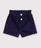 Babies' plain corduroy shorts SOIR