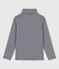Children's Unisex Cotton Polo Neck SMOKING blue/MARSHMALLOW white