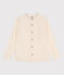 Boys' Cotton Gauze Shirt AVALANCHE Ecru