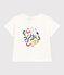 Babies' Short-Sleeved Lightweight Jersey T-Shirt MARSHMALLOW white
