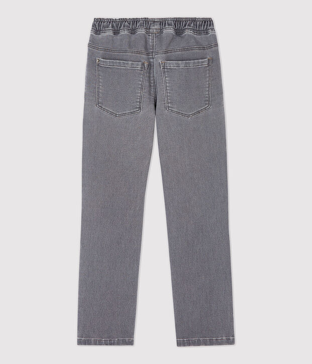 Boys' Regular Denim Trousers grey