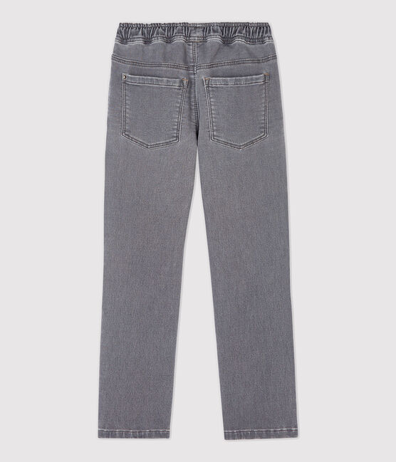 Boys' Regular Denim Trousers GRIS grey