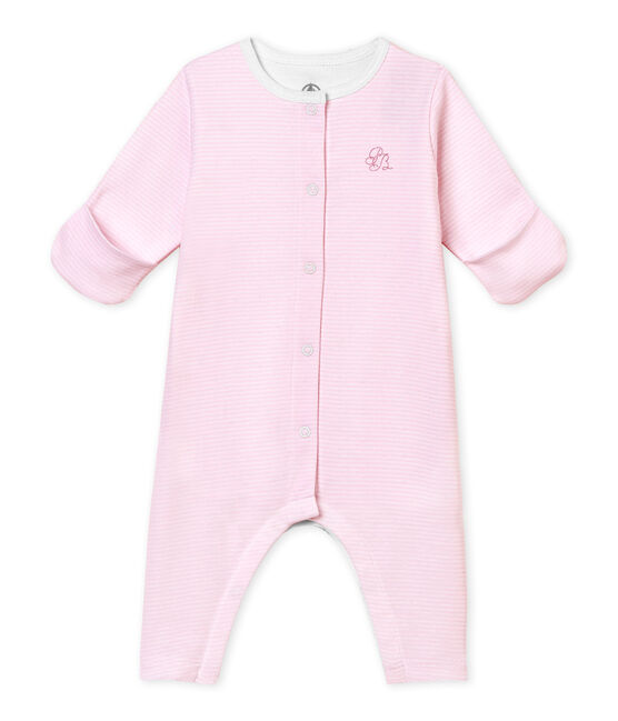 The Bodyjama baby mixed VIENNE pink/ECUME white