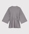 Women's Striped Kimono SMOKING blue/MARSHMALLOW white
