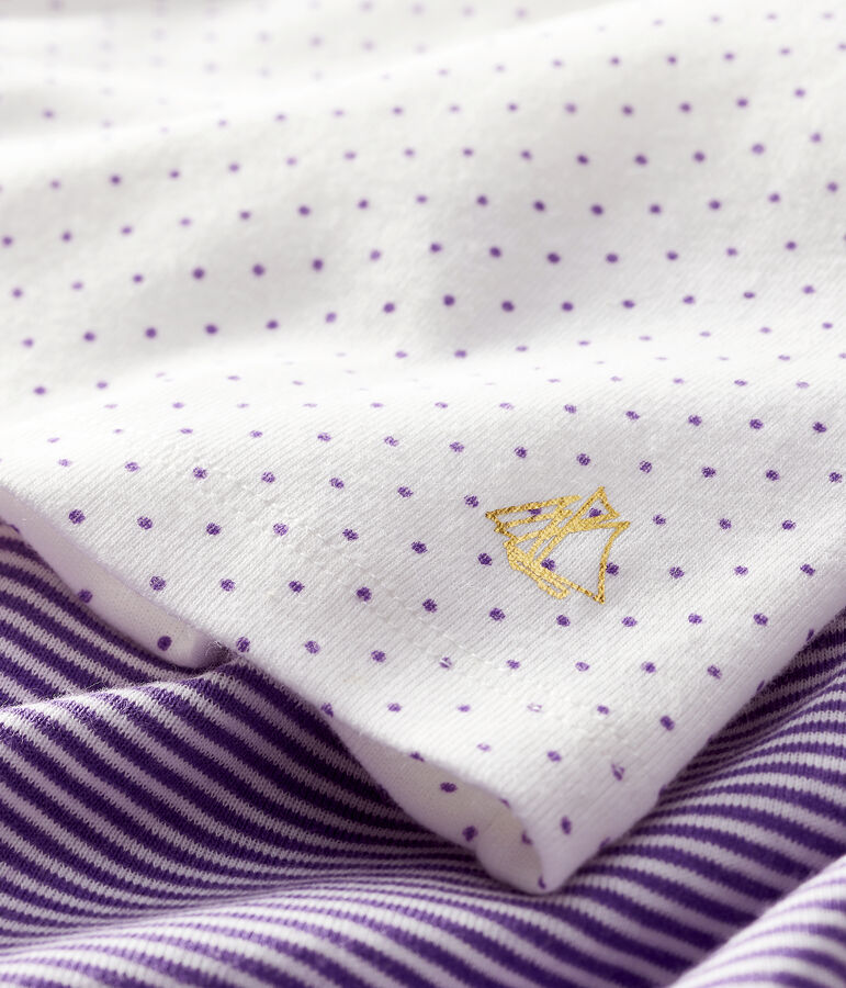 Baby Girls' Clothing - 2-Piece Set purple/white