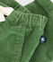 Babies' velour trousers PALMERAIE green