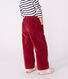 Children's plain corduroy trousers