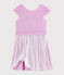Girls' Crêpe and Tulle Formal Dress BOHEME pink