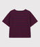 Women's Short-Sleeved Cotton Breton Top LITTORAL /STOP