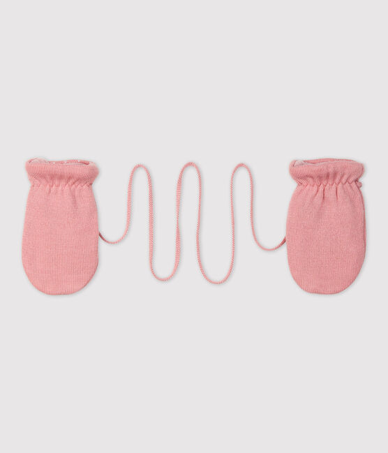 Babies' Microfleece-Lined Mittens CHARME pink