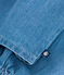 Little girls' long-sleeved denim blouse DENIM CLAIR blue
