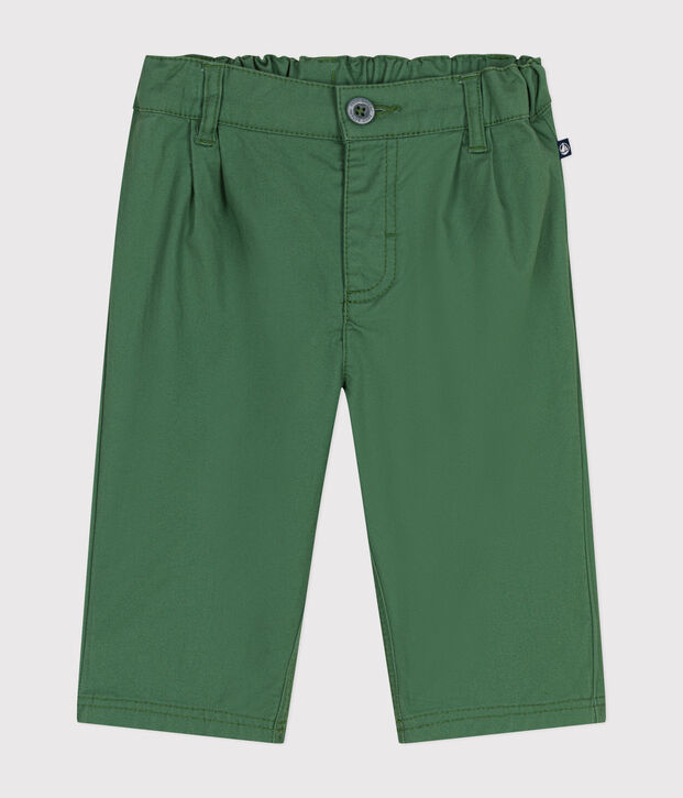 Babies' serge trousers green