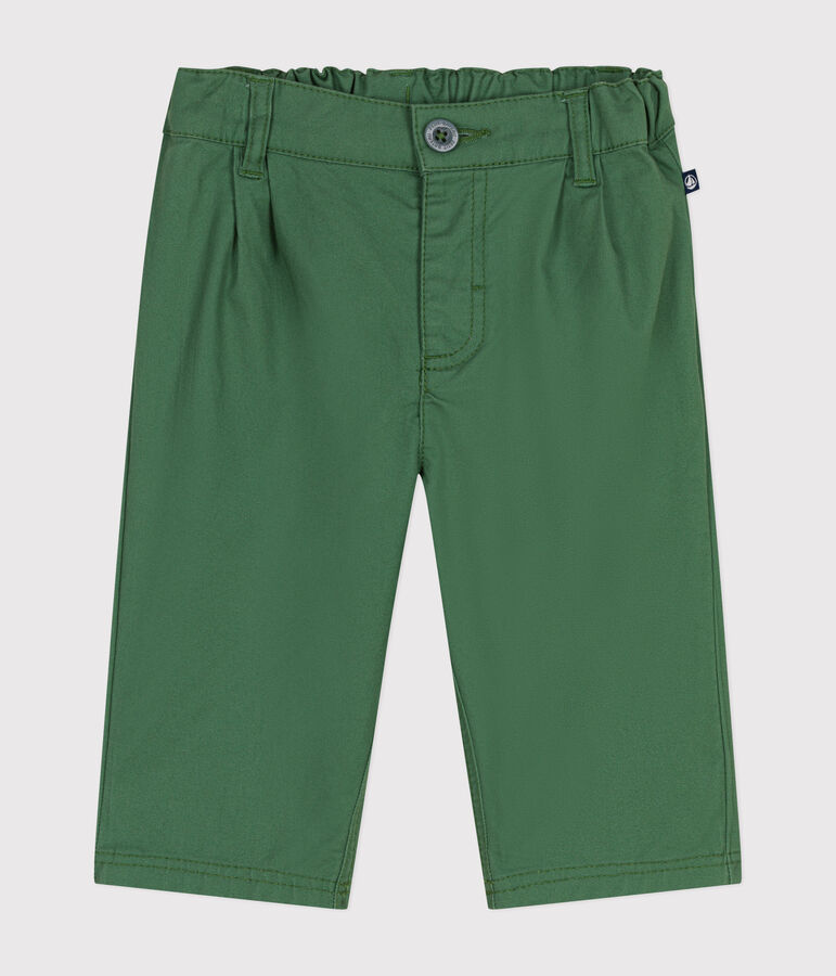Babies' serge trousers green