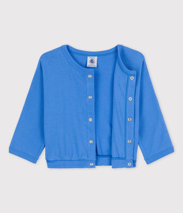 Babies' Cotton Cardigan blue