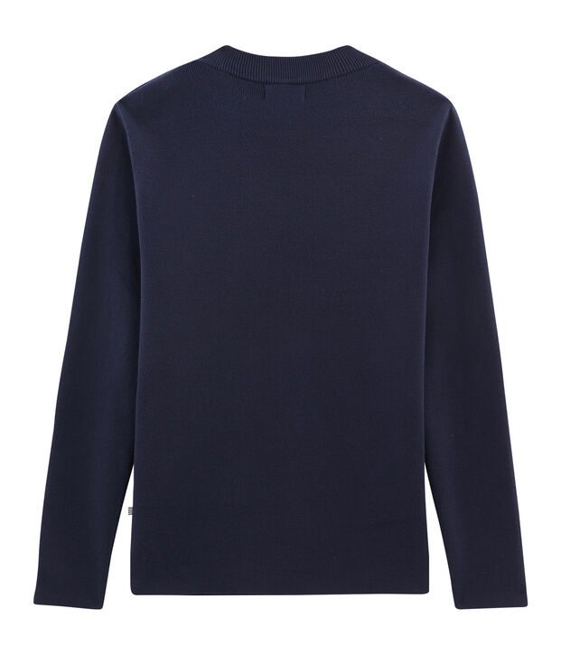 Men's Plain Sailor Pullover SMOKING