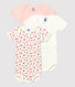 Babies' Organic Cotton Bodysuits - 3-Pack