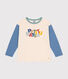 Boys' long-sleeved fine jersey T-shirt