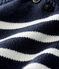 Baby Boys' Striped Wool/Cotton Pullover SMOKING blue/MARSHMALLOW white