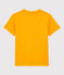 Boys' Short-Sleeved Jersey T-Shirt TEHONI yellow
