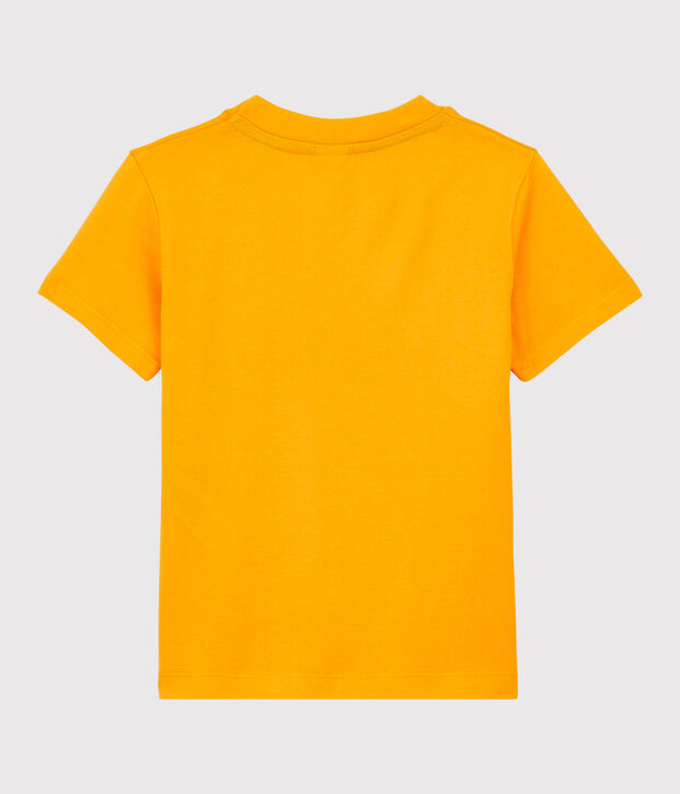 Boys' Short-Sleeved Jersey T-Shirt yellow
