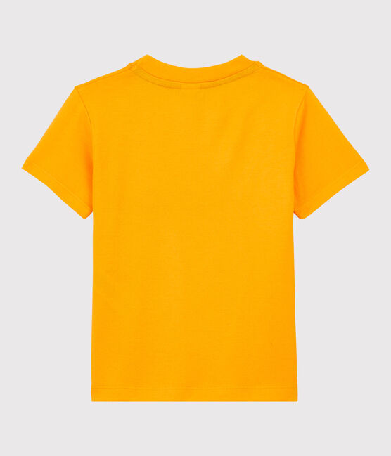 Boys' Short-Sleeved Jersey T-Shirt TEHONI yellow