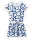 Girl's print dress