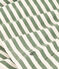 Girls' Stripy Short-Sleeved Cotton Dress CROCO green/AVALANCHE