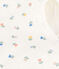 Printed Cotton Bib MARSHMALLOW white/EDNA