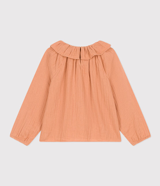 Girls' cotton gauze blouse SIENNA pink