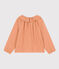 Girls' cotton gauze blouse SIENNA pink