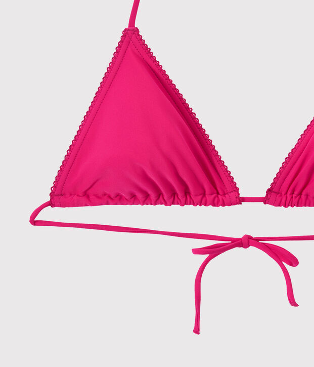 Women's plain bikini pink