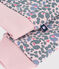 Children's printed cotton sweatshirt JOLI pink/MULTICO white