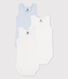 Sleeveless Organic Cotton Bodysuits - 3-Pack