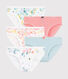 Girls' Floral Knickers - 5-Pack