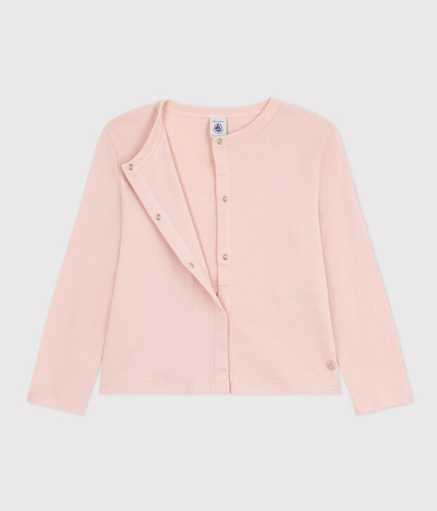 Girls' Cotton Cardigan pink