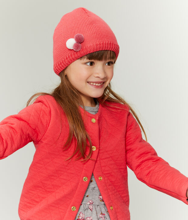 Girls' Cardigan red