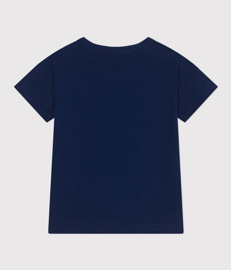 Boys' Slub Jersey T-shirt MEDIEVAL blue