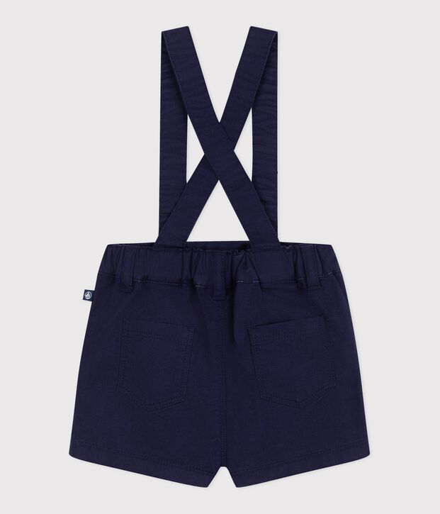 Babies' twill shorts with straps SOIR