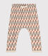 Babies' Patterned Thick Jersey Trousers