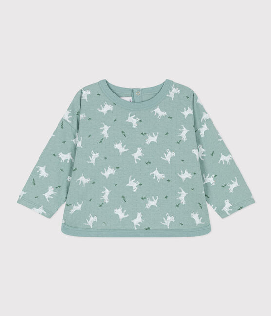 Babies' Long-Sleeved Tube Knit T-Shirt PAUL /MULTICO
